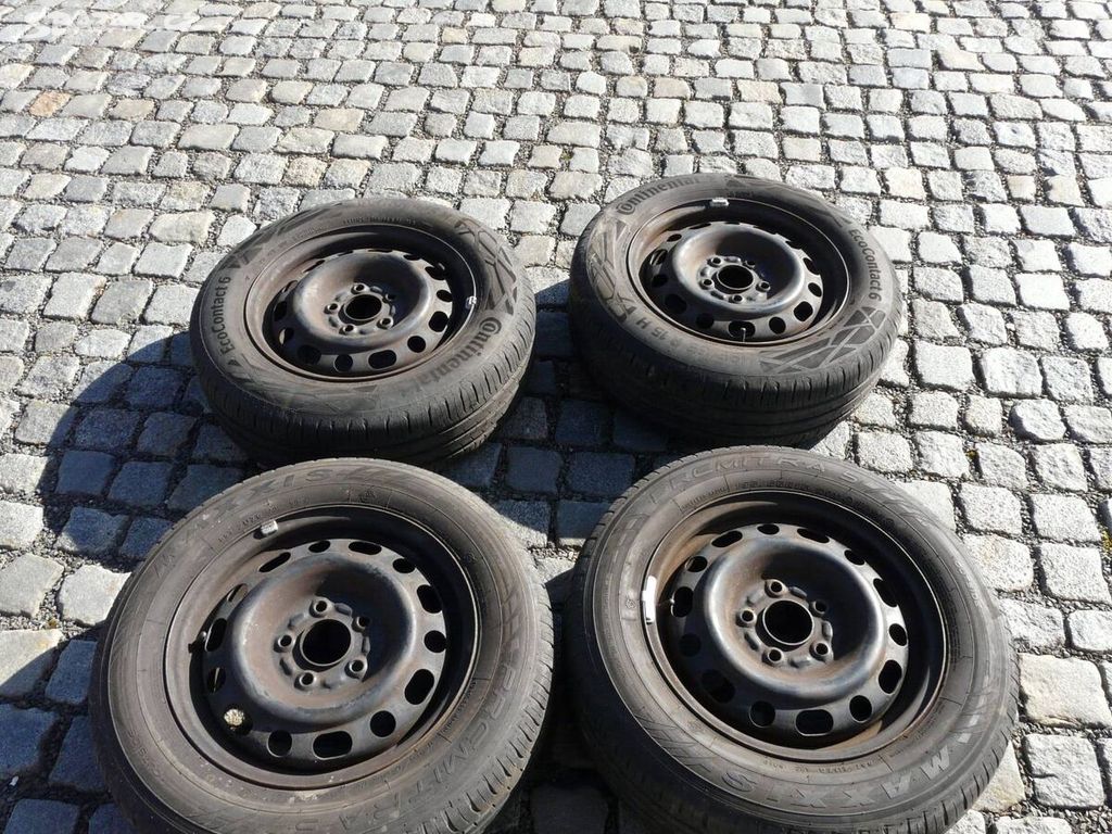 LETNÍ PNEU + DISKY 195/65R15 HYUNDAI 15"KIA ,MAZDA