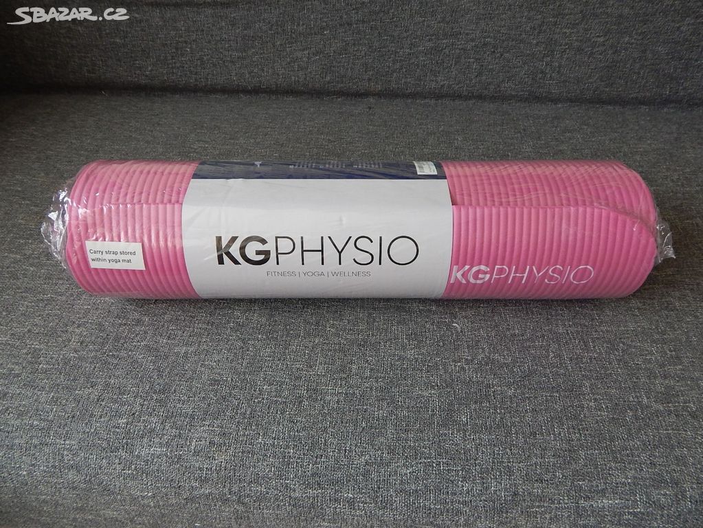 Gumová jóga podložka-KGPHYSIO 180cm x 60cm x 10mm