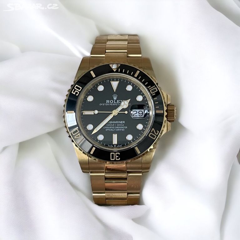 Rolex Submariner Date Gold/Black Dial