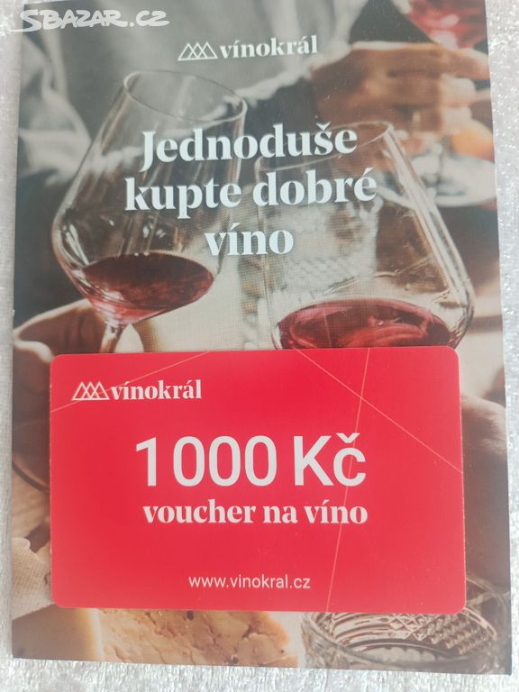 Voucher na víno Vínokrál
