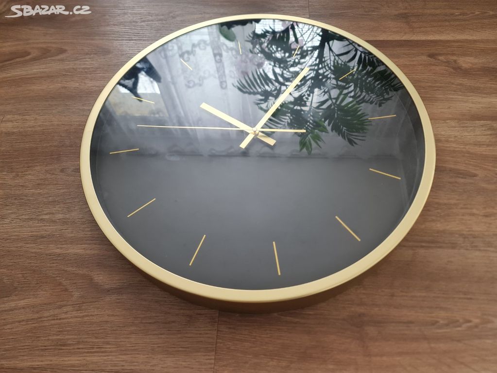 Velké kruhové nástěnné hodiny KELLY : 50cm