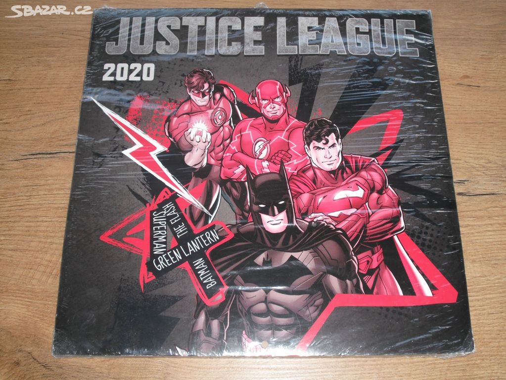 Kalendář Justice League 2020