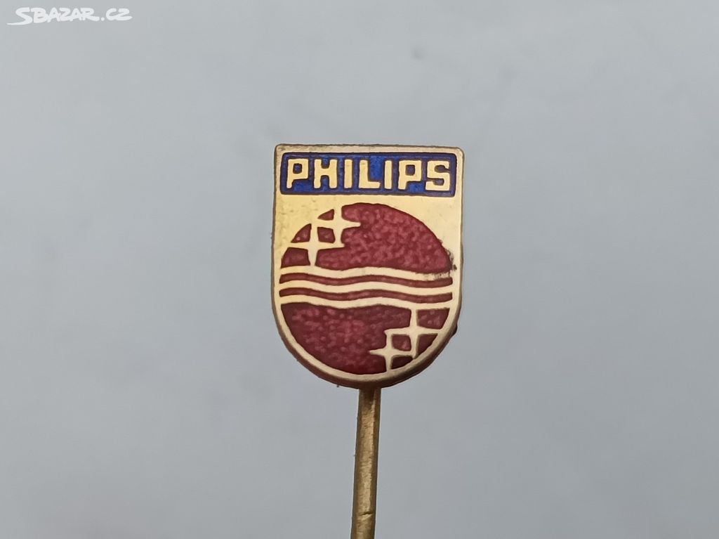 PERFEKTNÍ odznak PHILIPS  - značen KARNET KYSELÝ