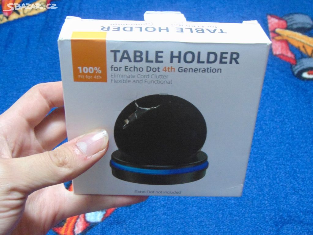 Držák Echo Dot 4 generace s LED