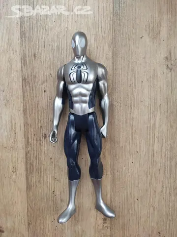 Titan Hero Series Silver Spiderman Hasbro Marvel Avengers Infinity