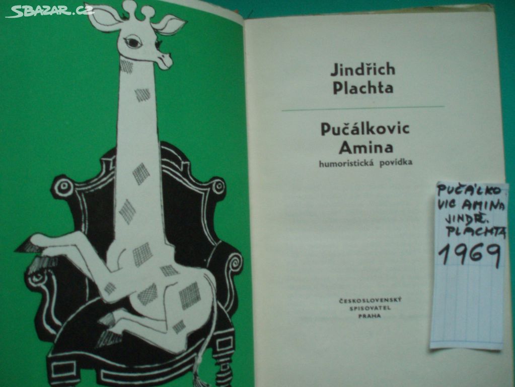 Jindřich Plachta Pučálkovic Amina 1969