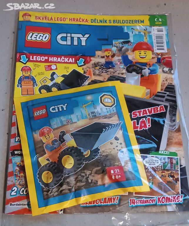 LEGO CITY 4/23 - časopis + hračka