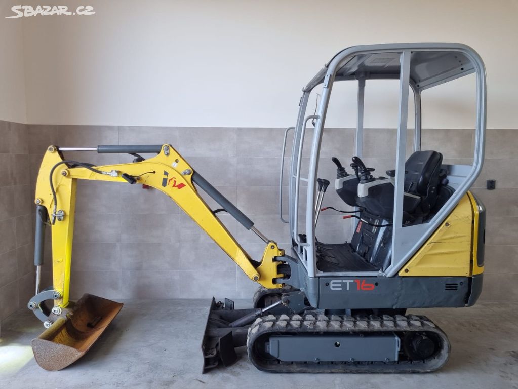 Prodám pásovy minibagr Wacker Neuson ET16 VÝPRODEJ