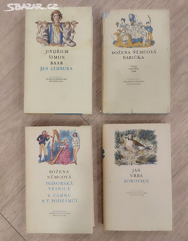 Knihy Němcová, Vrba, Baar