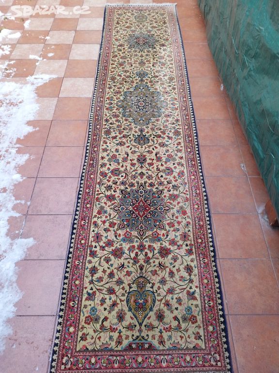 Perský koberec orig 400 x 90 cm