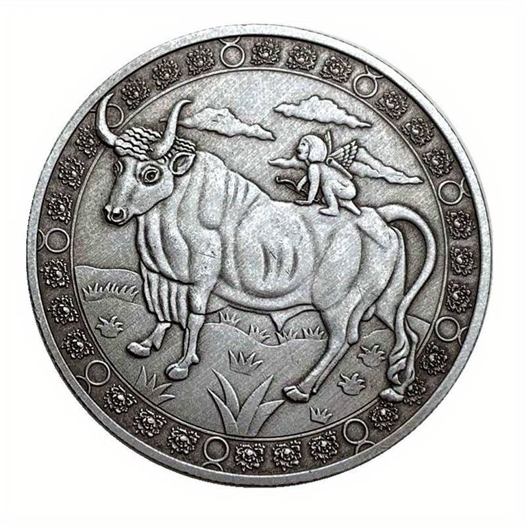 Sběratelská mince Býk - Znamení zvěrokruhu