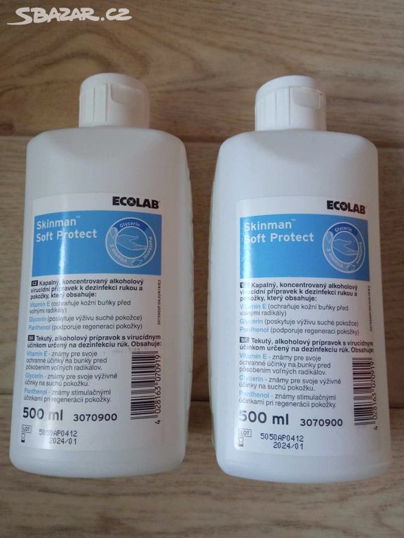 Skinman Soft Protect Ecolab 2× - dezinfekce rukou