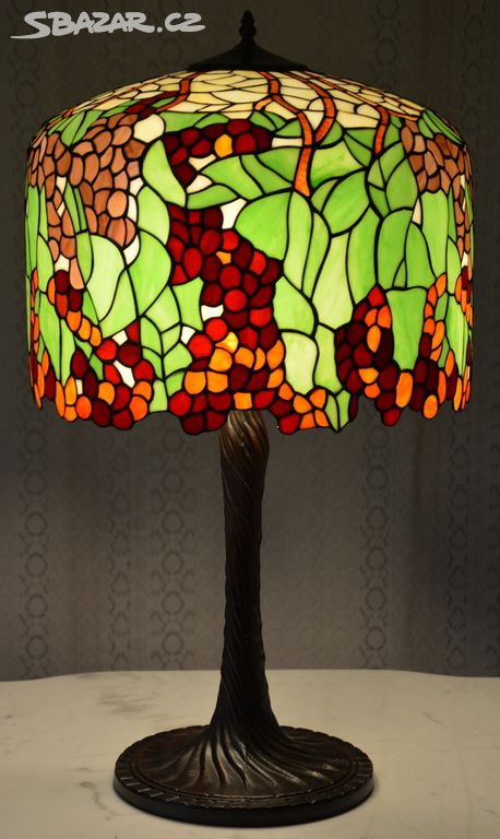 Tiffany lampa - Velká - 80 cm