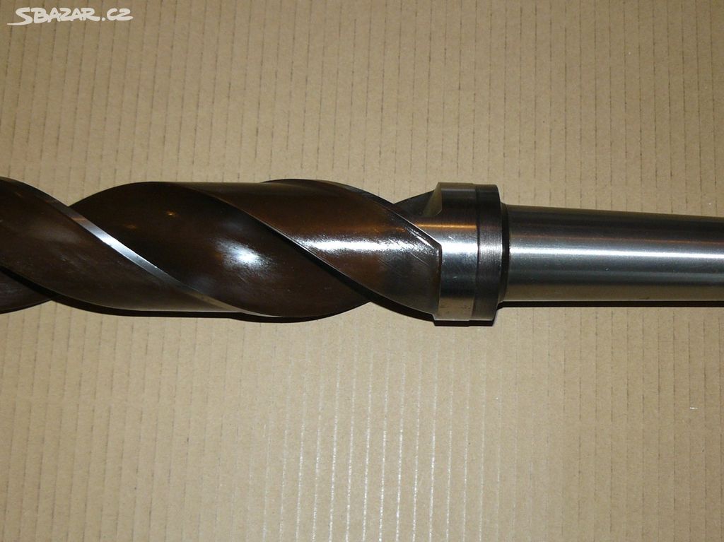 Vrták D=64 mm šroubovitý s kužel. stopkou HSS, Mk5