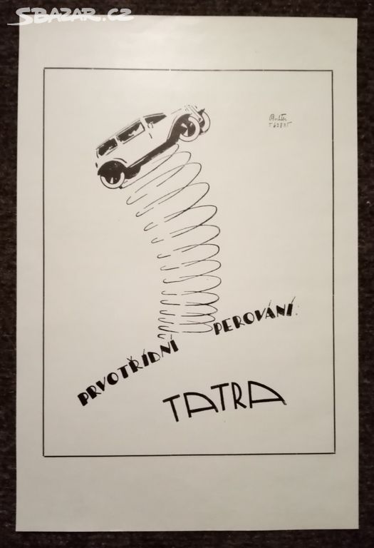 Tatra auto - firemní reklama