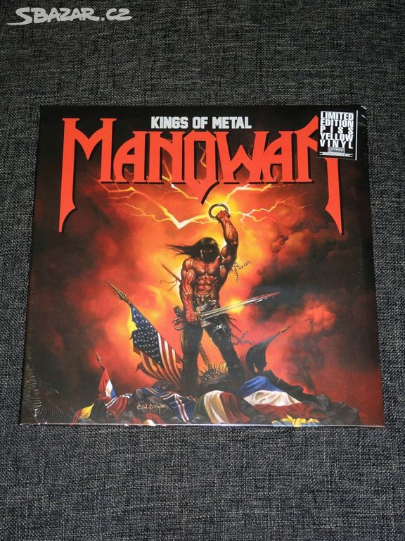 LP Manowar - Kings Of Metal (1988) LIMITKA / NOVÉ