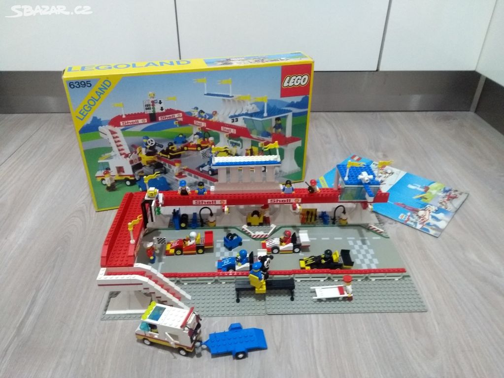 Lego city set 6395 s návodem a boxem