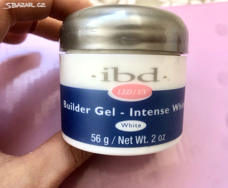 IBD Builder Gel na prodloužení nehtů bílý nové