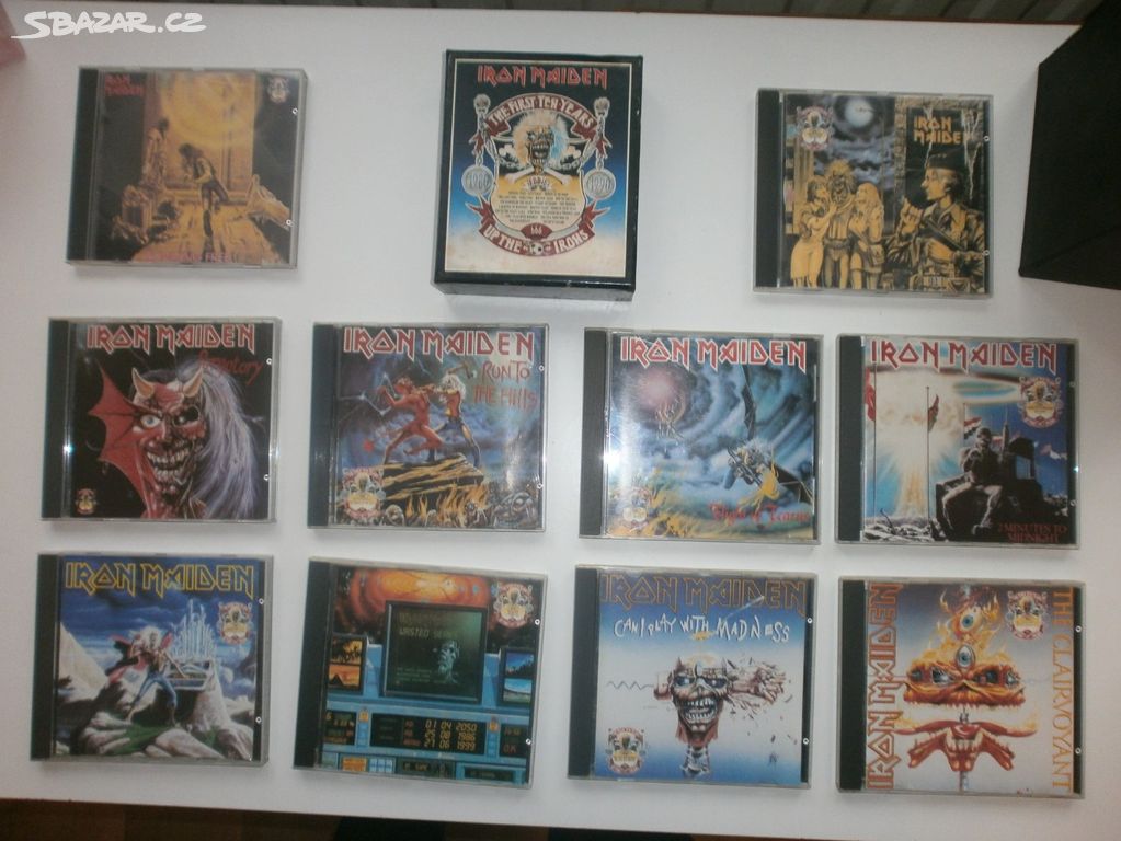 IRON MAIDEN - The First Ten Years 10CD BOX - České Budějovice - Sbazar.cz