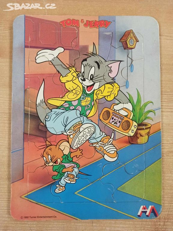 Retro puzzle - Tom a Jerry