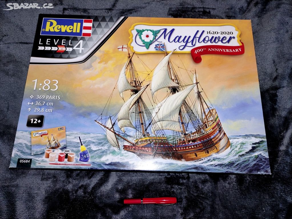 Loď Revell 05684 Mayflower 400th Anniversary 1:83