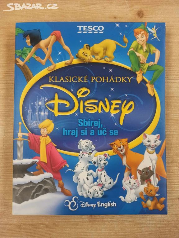 Album DISNEY - naučné kartičky + pohádky