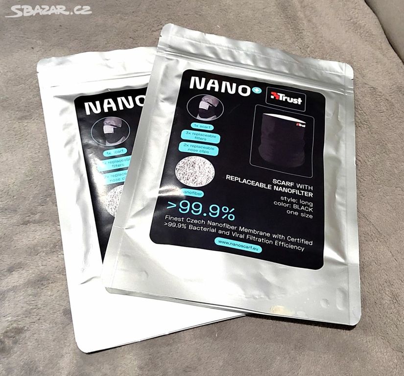 NANO+ nákrčník s vyměnitelnou membránou - NOVÝ