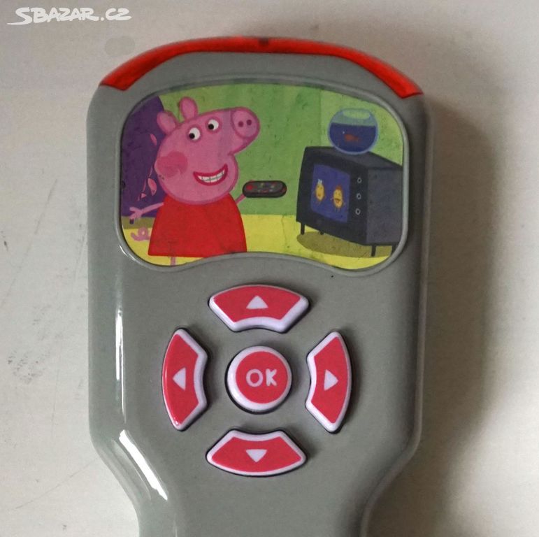 Dětský hrací telefon Prasátko Peppa 16,5 x 5,5 cm
