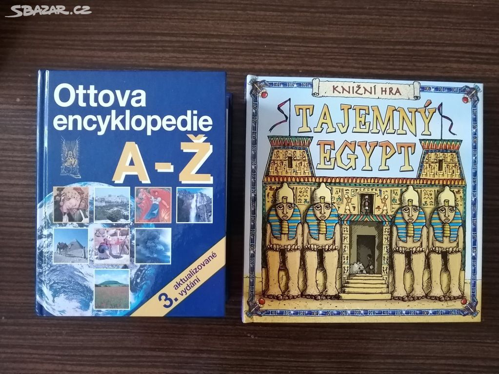 Ottova encyklopedie a hra Tajemný Egypt