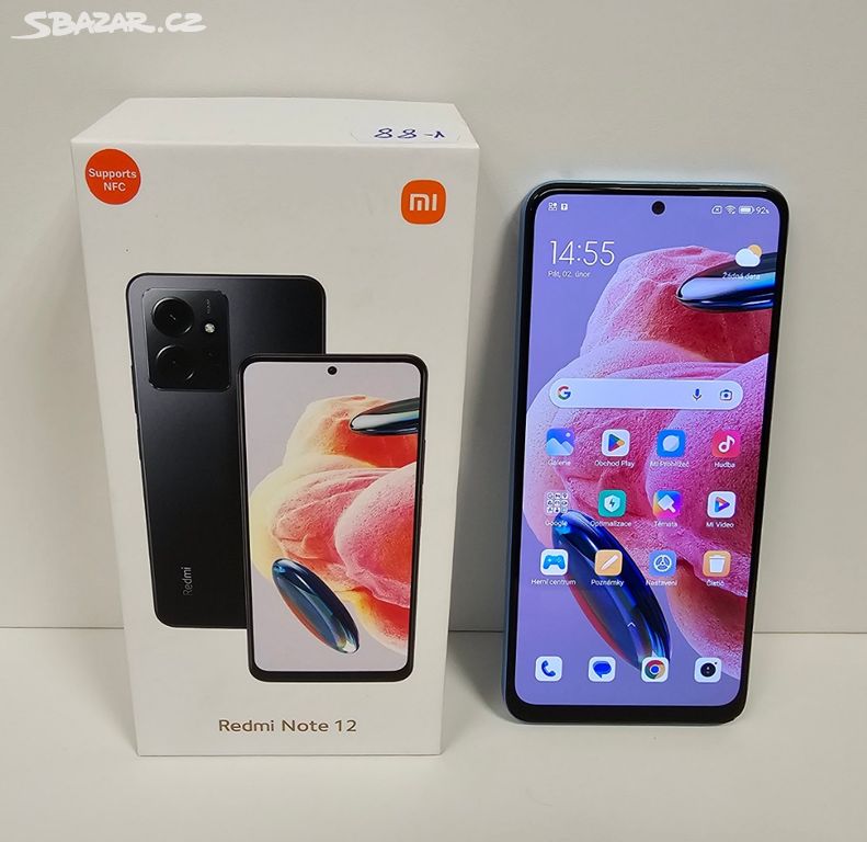 Xiaomi Redmi Note 12 4GB/128GB Záruka 9 Měsicu