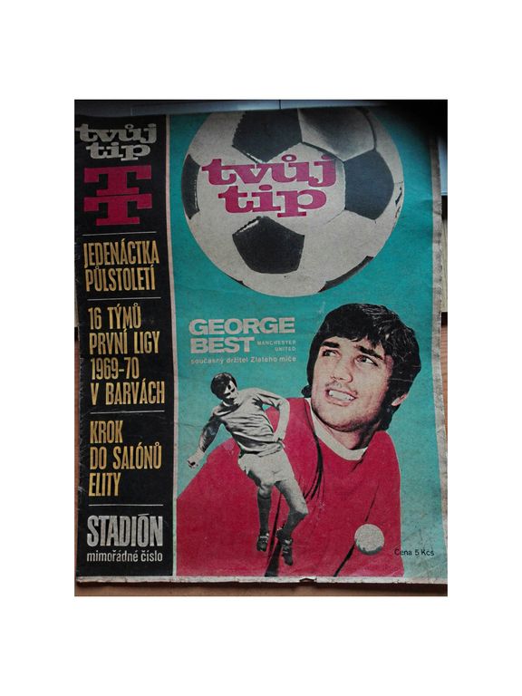 Časopis STADION- George Best -mimořádné číslo-1969