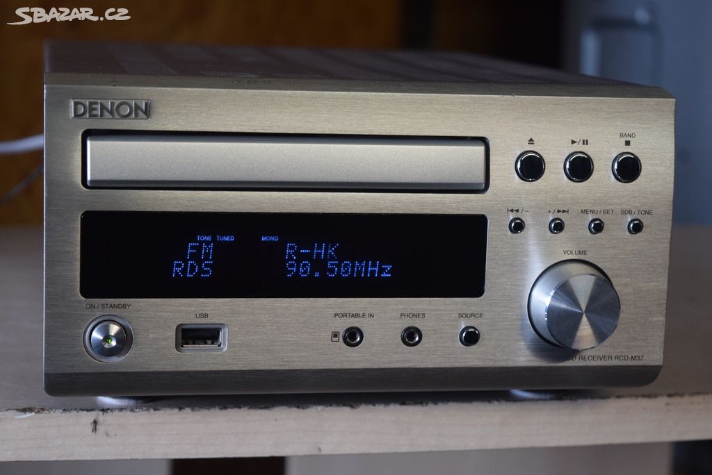 DENON RCD-M37 VÝBORNÝ CD RECEIVER S USB RDS MP3 !! - Broumov