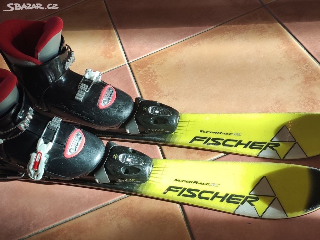 Dětské lyže Fischer + boty Nordica