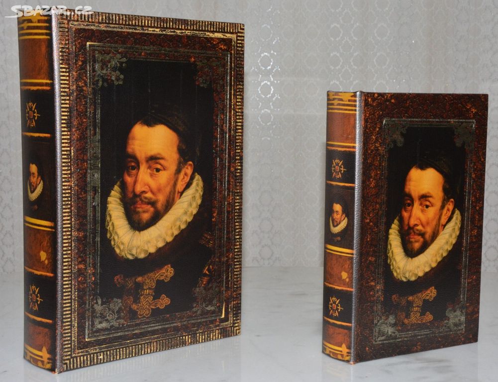 Retro pouzdra na knihy- Rembrandt - set