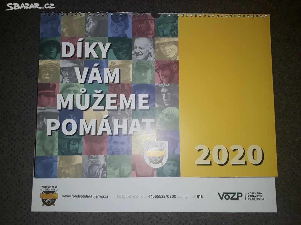 Kalendář VOZP 2020.