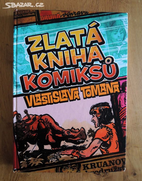 Zlatá kniha komiksů , Vlastislav Toman, komiks
