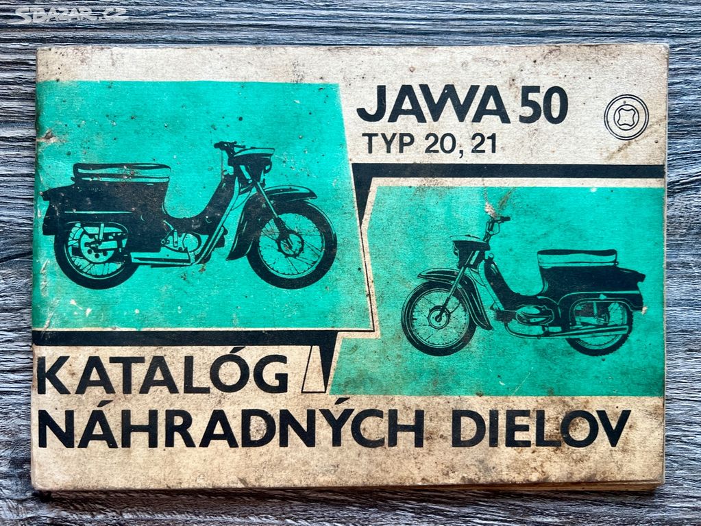 Katalog náhradních dílů - Jawa 50 - 20 / 21 (1976)
