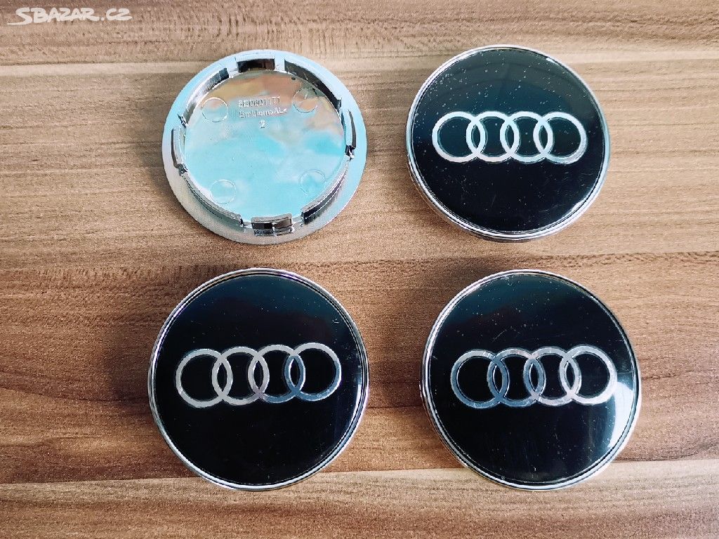 Středové krytky Audi 65mm do disku vw poklicky