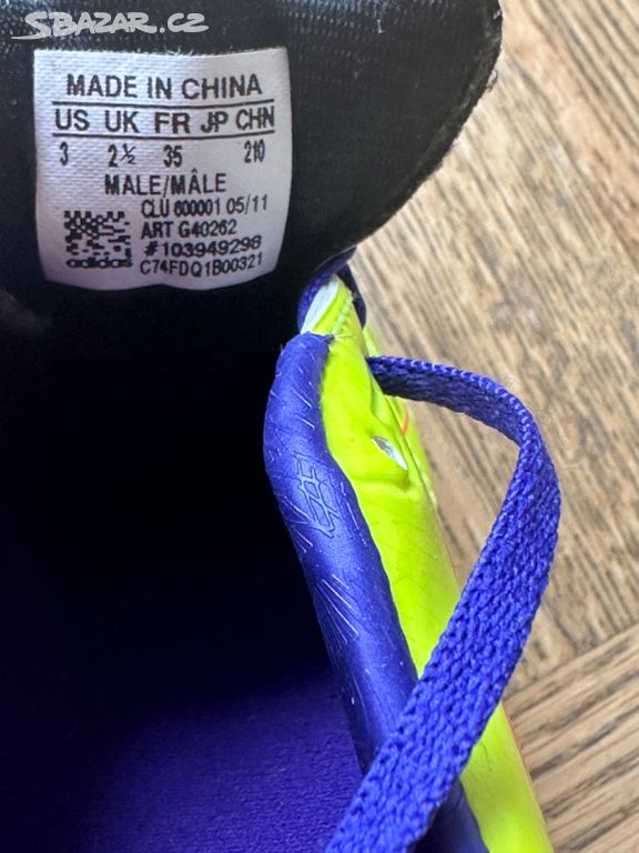 Kopačky Adidas - Tábor - Sbazar.cz
