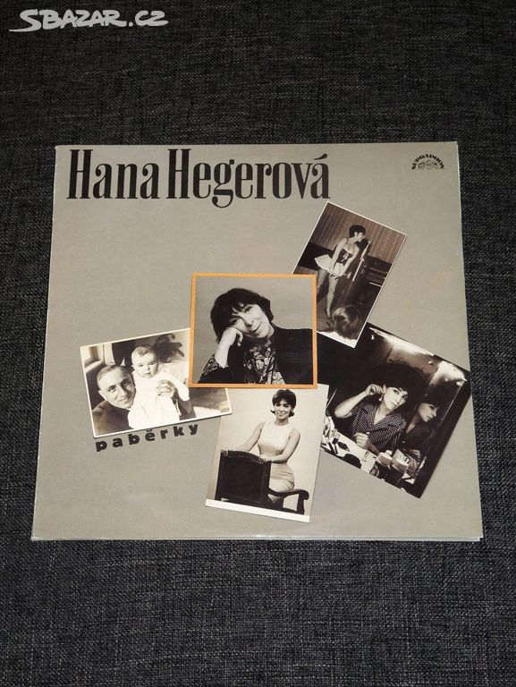 2LP Hana Hegerová - Paběrky (1991) / TOP STAV /