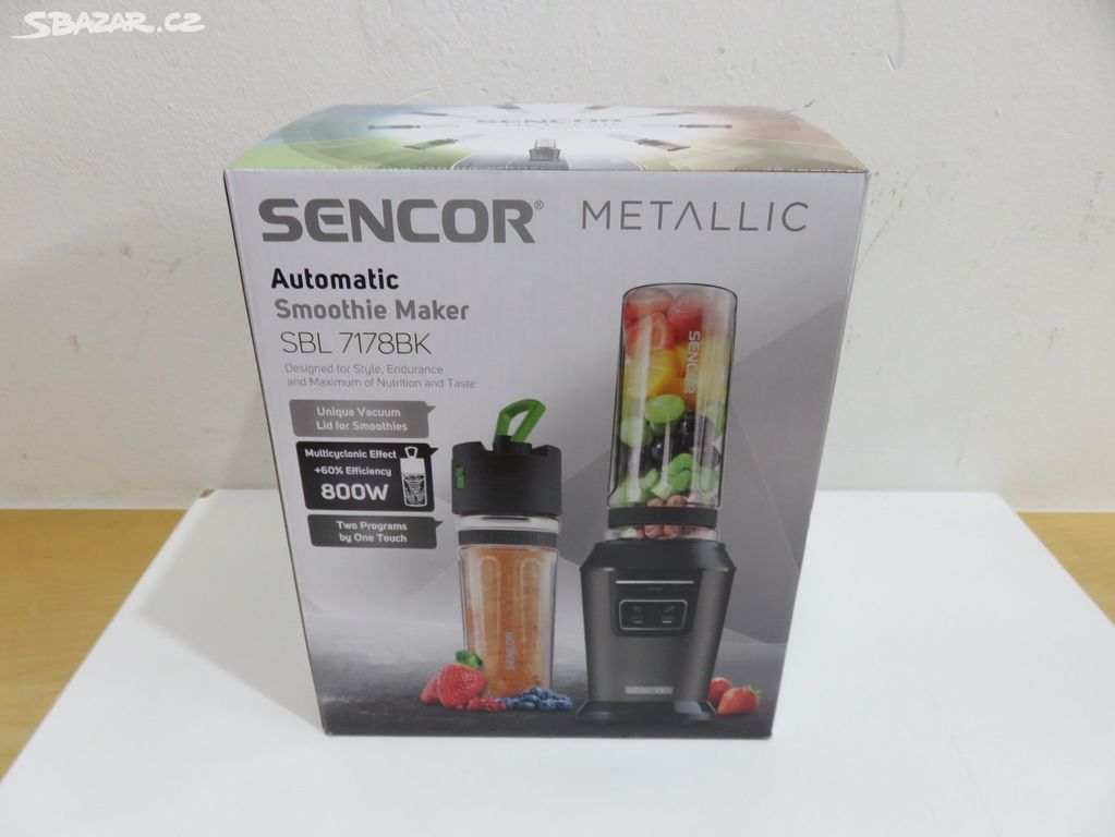 Nový stolní smoothie mixér Sencor SBL 7178BK