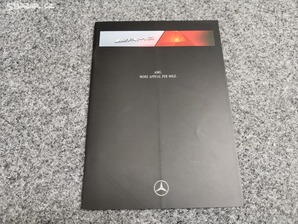 Prospekt Mercedes-Benz AMG, 46 stran, EN, 1995