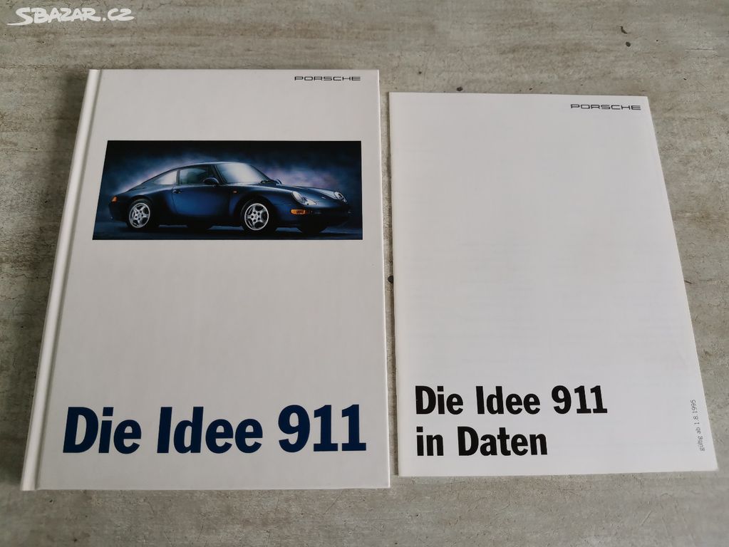 Prospekt Porsche 911 (993), 1995, 86+14 stran, D