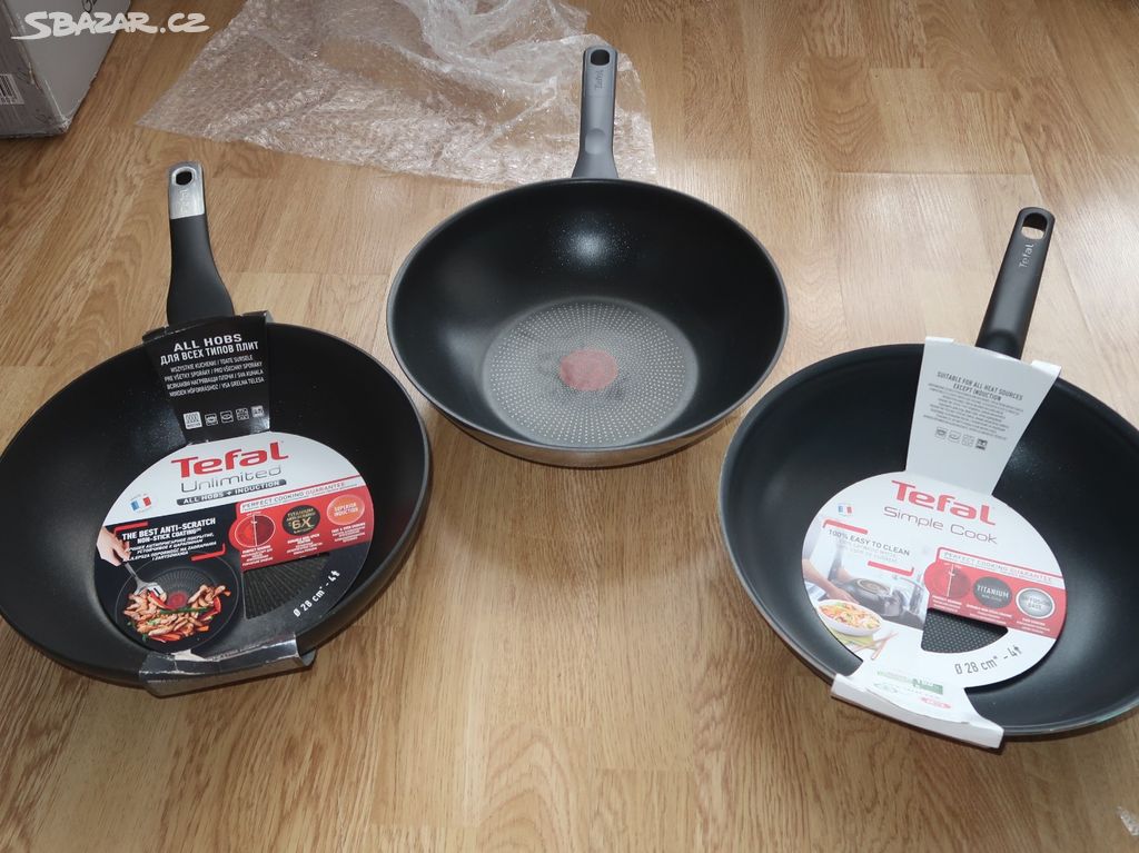 Wok Tefal Unlimted , Daily Cook, Simply Cook