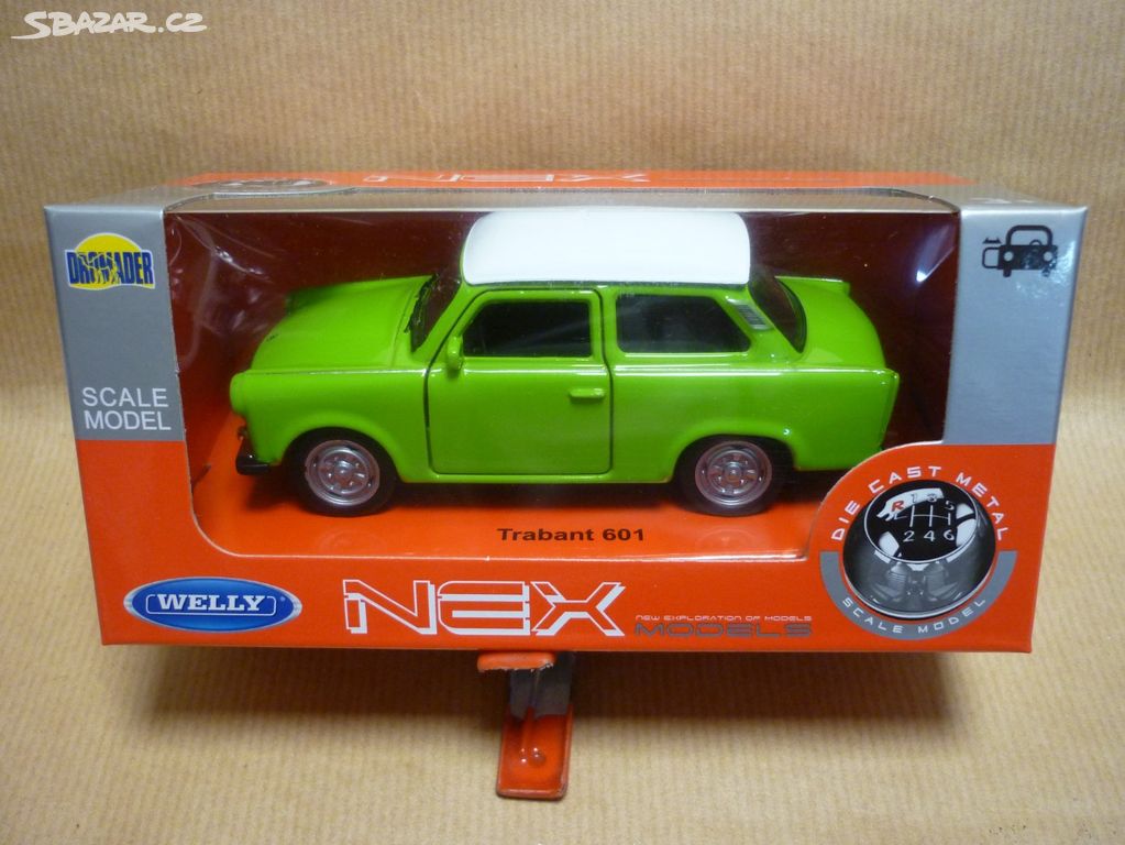 Trabant 601 Welly 1/34-39