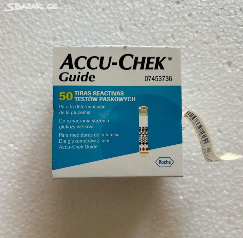Accu-Chek diagnostické proužky, 50ks - 9 baleni
