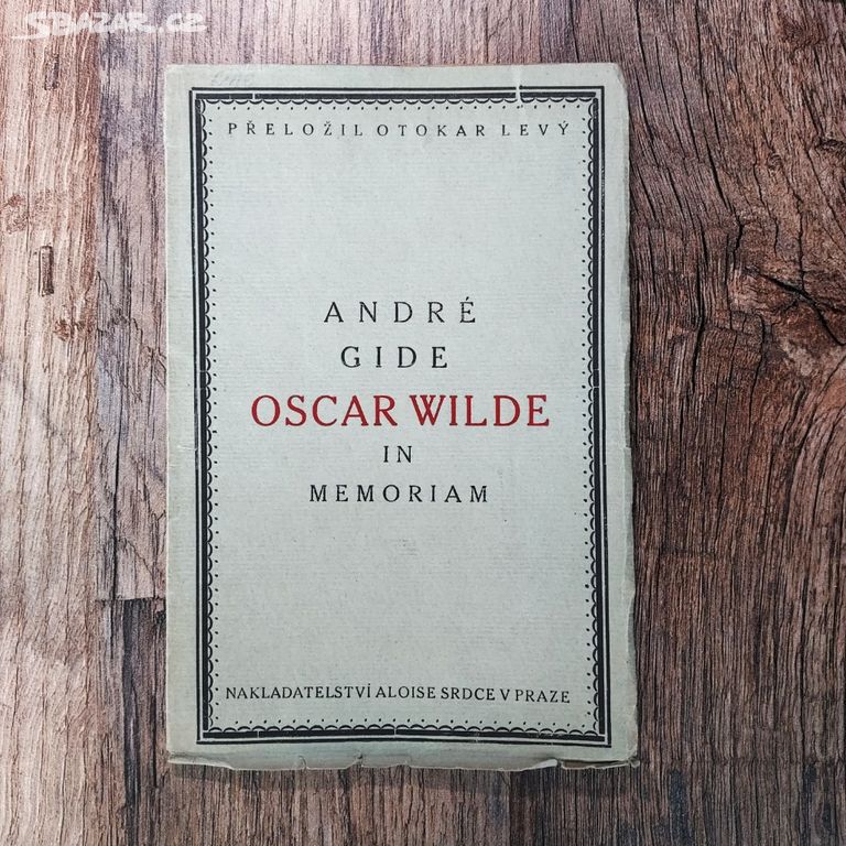André Gide, Oscar Wilde in memoriam