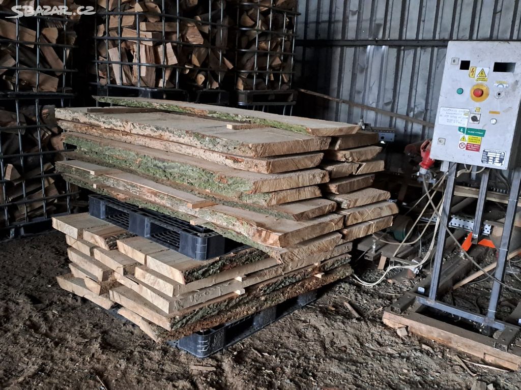 Fošny, desky, masivní tvrdé drevo