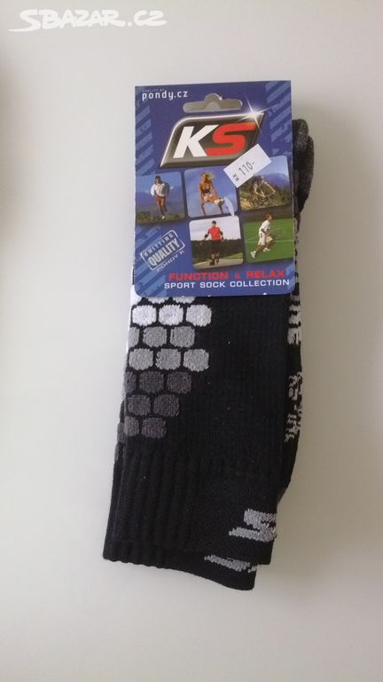 Sportovní ponožky, ve vel. 42-44