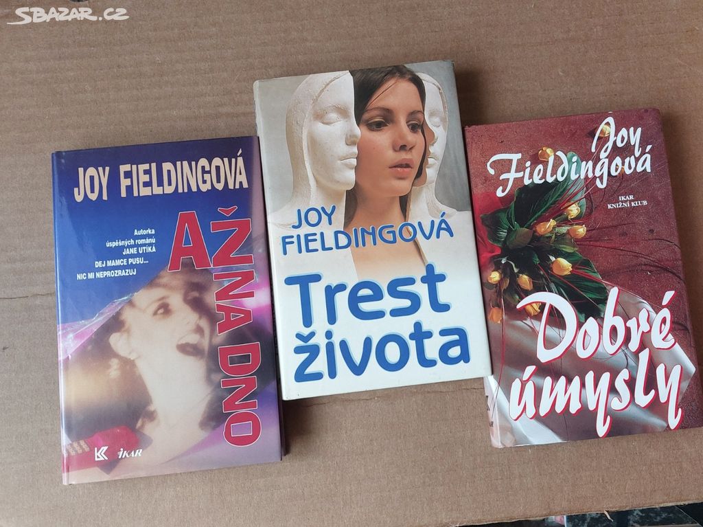 Joy Friedlingová -tyto 3 kniky CELKEM = 99 Kč
